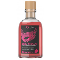 Orgie Huile de massage embrassable Sexy Therapy Fraise 100ml